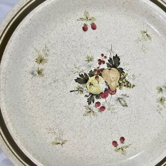 Royal Doulton Cornwall Lambethware Stoneware Salad Luncheon Plates - Set of 4 - Picture 13 of 15